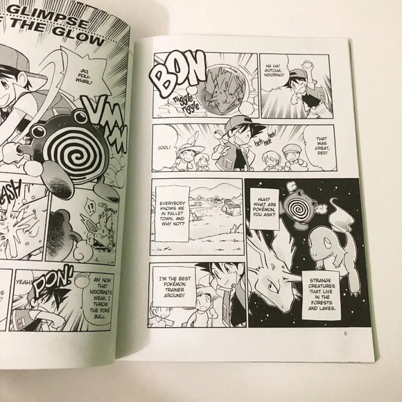 Vintage 1999 Pokemon Adventures Mysterious Mew Book Hidenori - Picture 12 of 16